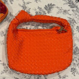 woven purse from anthro